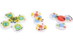 3in1 Ladybug, Butterfly, Bee Spinner Set