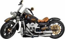 Motociklo konstruktorius, juodas, 455 detalės