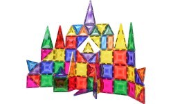 3D magnetinių kaladėlių rinkinys, 67 vnt.
