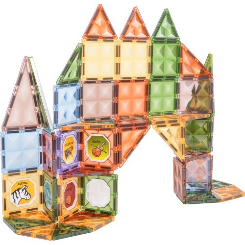 3D magnetinių blokų rinkinys, 85 vnt.