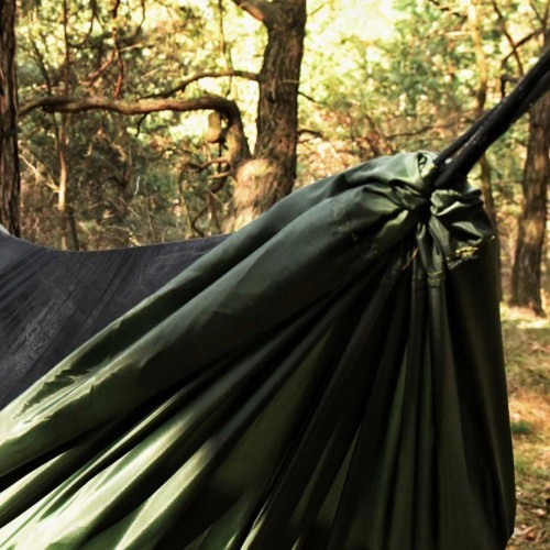 TigerWood Dragonfly V1 hammock with mosquito net green