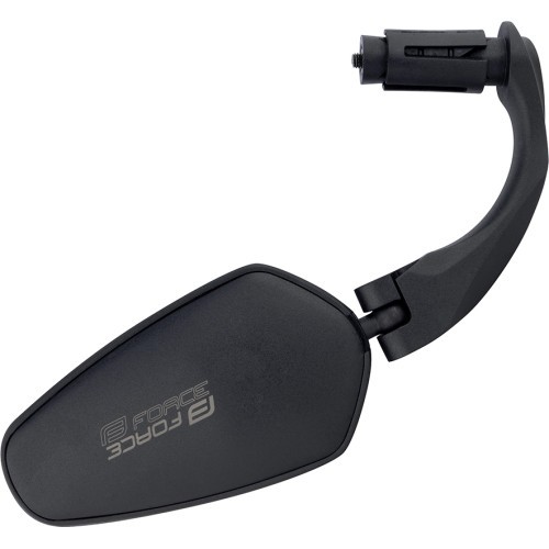 FORCE Watcher bicycle mirror, downward-facing, handlebar-end mount