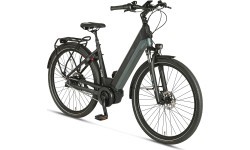 Prophete Geniesser 4.0 Electric Bike 28" 7-Speed, Frame Size 19" (48 cm), Black/Green