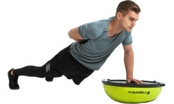 Balansavimo pusrutulis inSPORTline Dome UNI - Rožinė