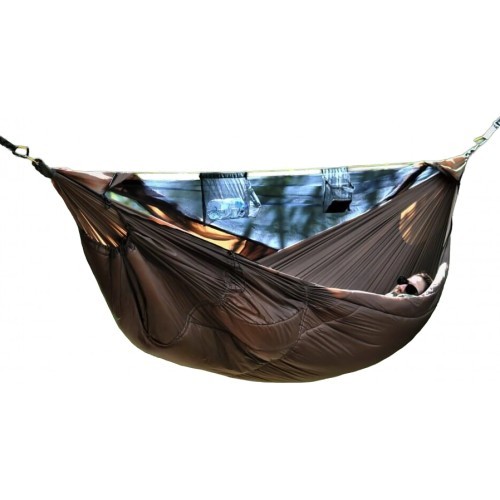Flyhamak OutDoor II XL dark olive green hammock.