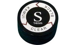 KamuiClear Black Cue Tip Soft 14mm