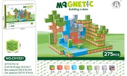 Magnetic Cube Set 275pcs.