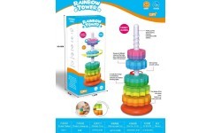 Colourful Screw Pyramid for Toddlers