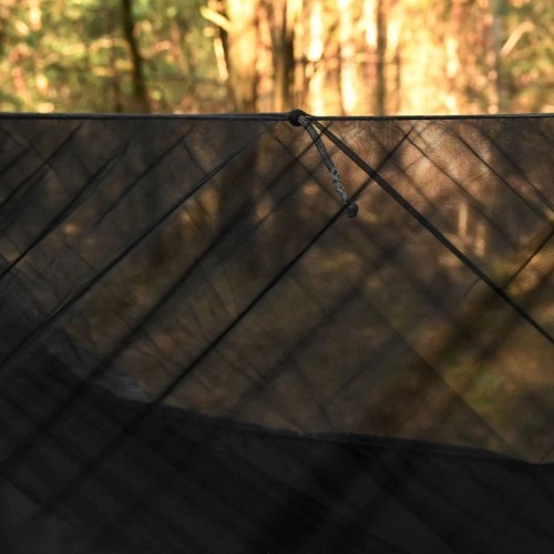 TigerWood Dragonfly V2 long hammock with mosquito net black
