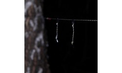 TigerWood atšvaitiniai hamako pakabinimo diržai Reflective Silk, žali