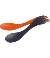 Spork M BIO turistinis įrankis, 2 vnt., oranžinis/juodas