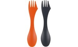 Столовый прибор Spork M BIO, 2 шт., оранжевый/чёрный