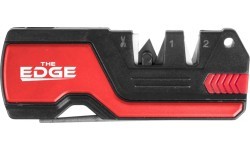 Точилка для ножей THE EDGE bushSHARP, красная + кремень