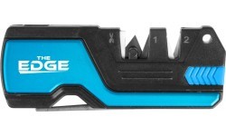 THE EDGE bushSHARP knife sharpener blue + flint