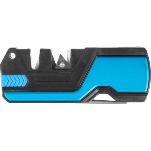 THE EDGE bushSHARP knife sharpener blue + flint