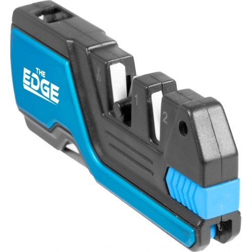 Точилка для ножей THE EDGE bushSHARP синяя + кремень