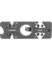 THE EDGE edcSHARP silver knife sharpener