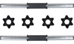 Interchangeable weight cement dumbbell set inSPORTline 2x10kg