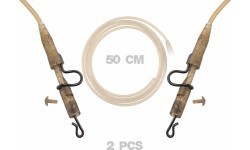 ZFISH Heavy Duty Lead Clip with Tube & QC 2pcs