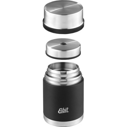 Termosas Esbit Food Jug Sculptor 0,5 l, juodas