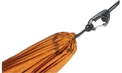 TTTM hammock 320 x 300 cm carabiners and ropes included, orange
