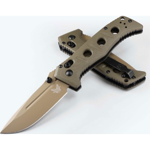 Benchmade 273FE-05 Mini Adamas Magnacut, alyvuogių žalumo