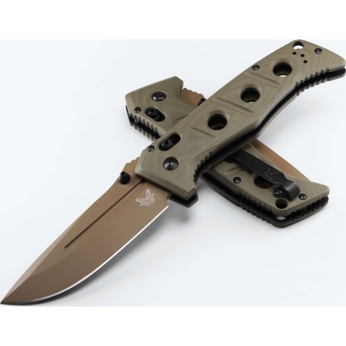 Sulankstomas peilis Benchmade 275FE-04 Adamas Magnacut, OD Green
