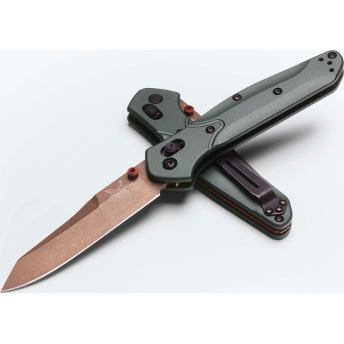 Benchmade 940FE-2601 Osborne, S90V, Taiga Green