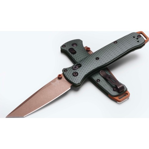 Нож Benchmade 537FE-2601 Bailout, S90V, Taiga Green