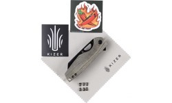 Kizer Sparrow peilis V3628C1, juodas