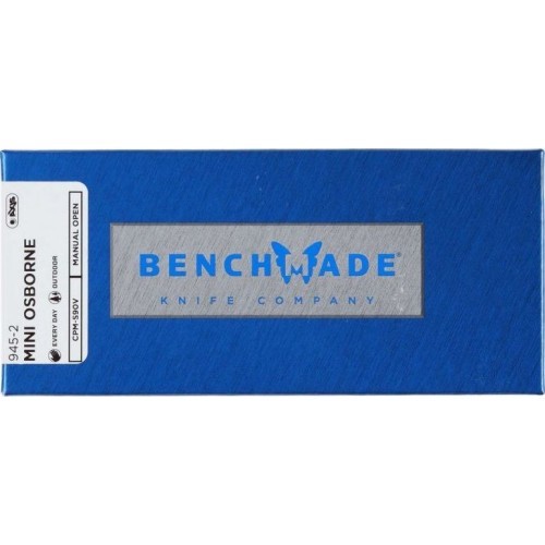 Benchmade 945-2 MINI OSBORNE, карбон, CPM-S90V