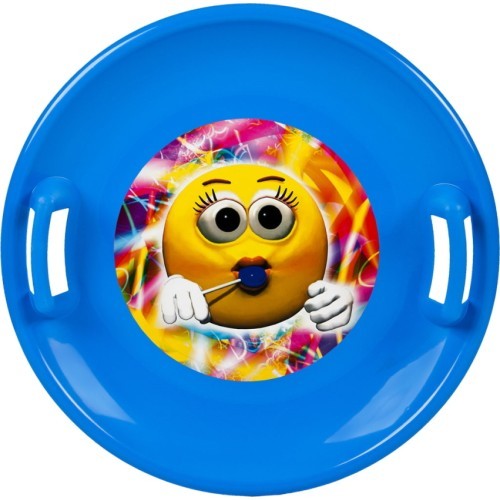 Санки-ледянка STT - Blue Emoji Girl