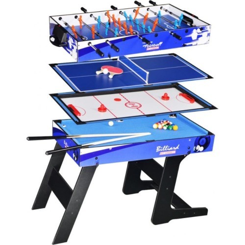 Folding table for games 4 in 1