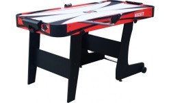 Oro ritulio stalas AirHockey, raudonas, 152x74x80 cm