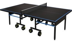 Large Outdoor Ping Pong Table Black