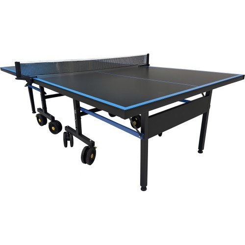 Large Outdoor Ping Pong Table Black