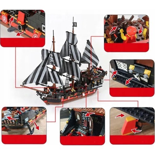 Pirate Ship Building Set