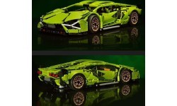 Sports Car Brick Set Green 470pcs.