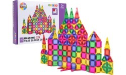 Spalvotų magnetinių kaladėlių rinkinys, 150 vnt.