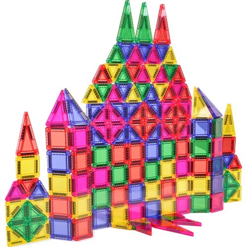 Spalvotų magnetinių kaladėlių rinkinys, 150 vnt.