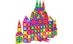 Spalvotų magnetinių kaladėlių rinkinys, 150 vnt.