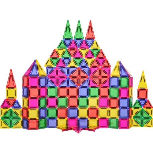Spalvotų magnetinių kaladėlių rinkinys, 150 vnt.