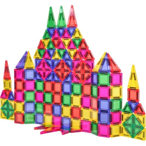 Spalvotų magnetinių kaladėlių rinkinys, 150 vnt.