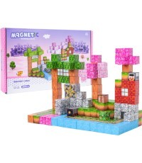 Set of Magnetic Cubes, Blocks, 200 pcs.