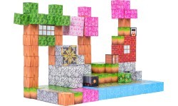 Set of Magnetic Cubes, Blocks, 200 pcs.