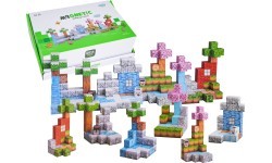 Set of Magnetic Cubes, Blocks, 384 pcs.