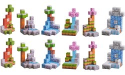 Set of Magnetic Cubes, Blocks, 384 pcs.
