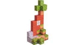 Magnetinių kubelių, blokelių rinkinys, 384 vnt.