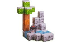 Magnetinių kubelių, blokelių rinkinys, 384 vnt.