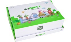 Set of Magnetic Cubes, Blocks, 384 pcs.